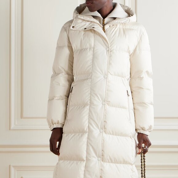 MONCLER Chamer hooded quilted shell down coat - Picture 2 of 13